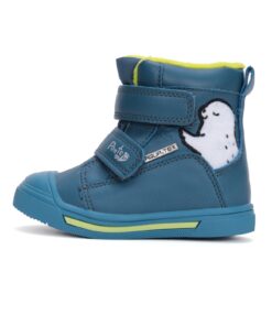 Ponte20 Mėlyni vandeniui atsparūs batai 22-27 d. DA06-4-2585. Batai vaikams. Tvirtas užkulnis