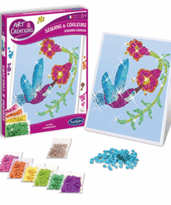 edukaciniai zaislai. Lavinamieji zaislai. SentoSphere . Art & Creations blizgantis menas - Kolibriai