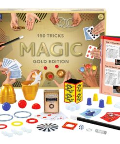 edukaciniai zaislai. Lavinamieji zaislai. KOSMOS . MAGIŠKŲ TRIUKŲ RINKINYS. Auksinis leidimas (net 150 triukų)