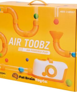 edukaciniai zaislai. Lavinamieji zaislai. FatBrainToys . Oro slėgio žaidimas-konstruktorius Air Toobz