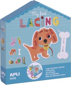 edukaciniai zaislai. Lavinamieji zaislai. Apli Kids . Žaidimas „Mano pirmasis varstymas”