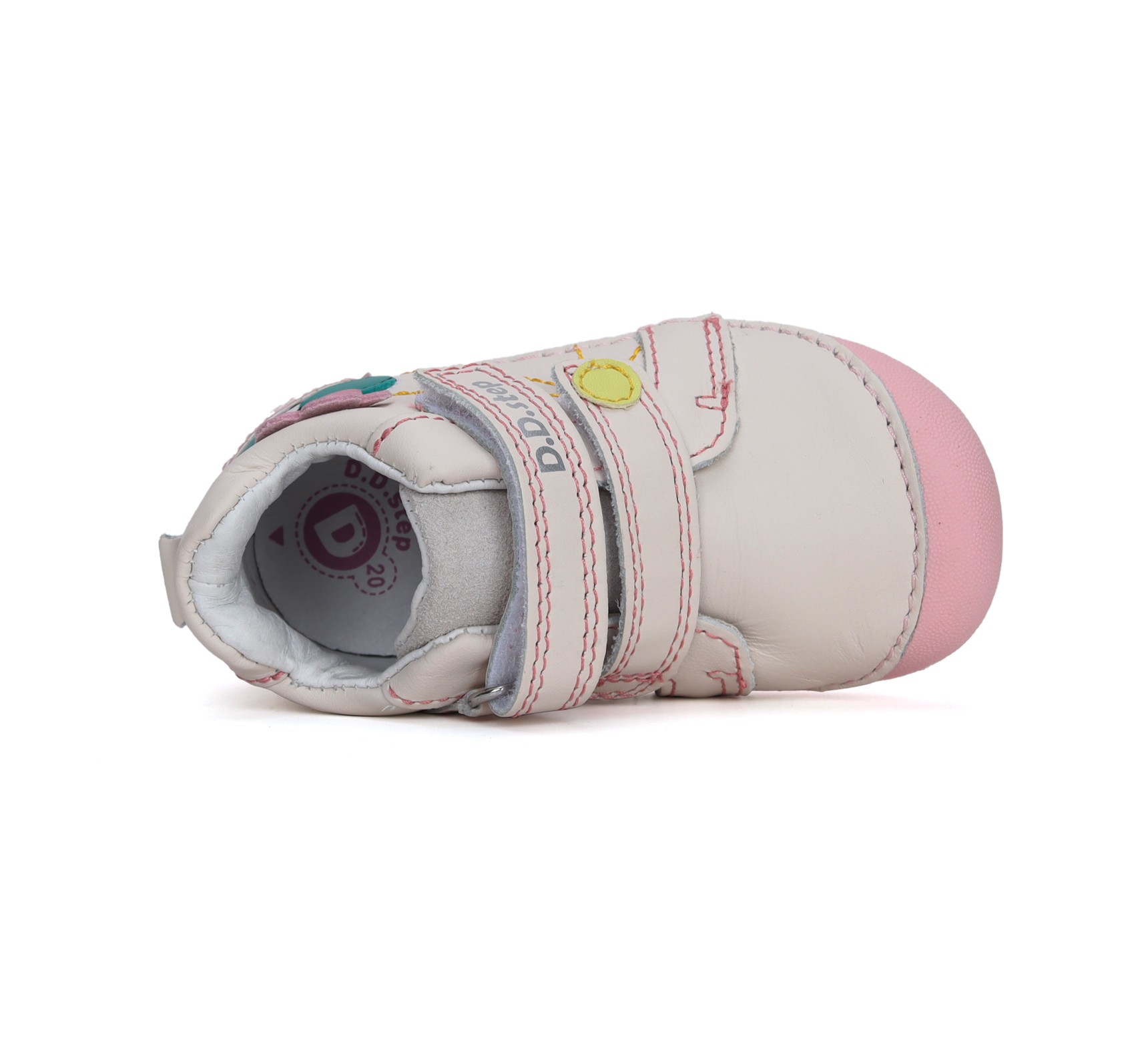 batukai vaikams D.D.Step (Vengrija) Balti batai 19-24 d. S015-41540