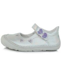 batukai vaikams D.D.Step (Vengrija)  Barefoot balti batai 20-25 d. H073-332A