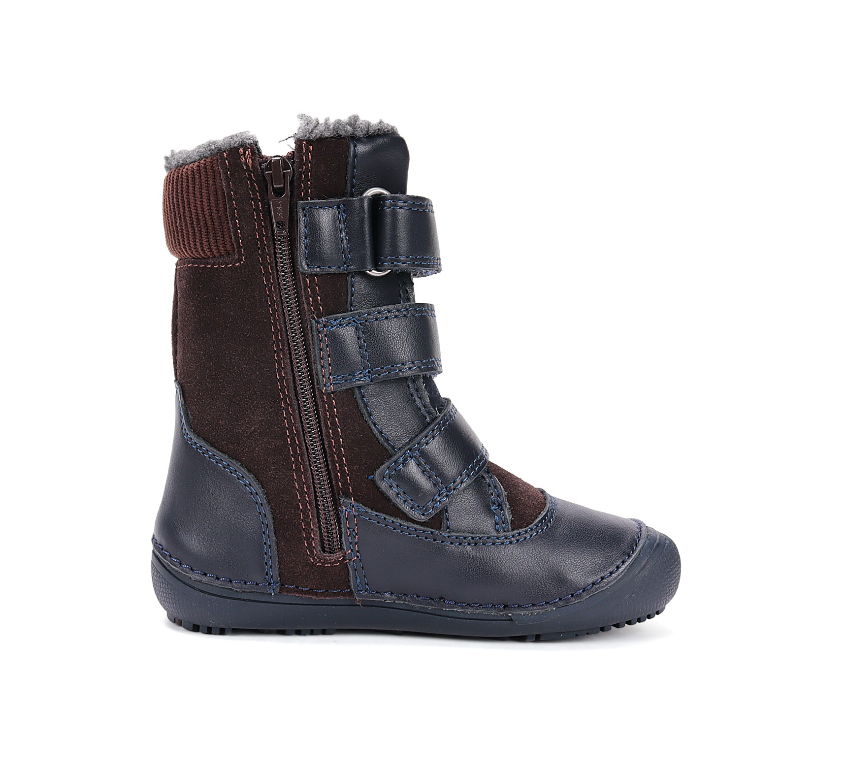 batukai vaikams D.D.Step (Vengrija) Barefoot batai su vilna 25-30 d. W063-52732AMW