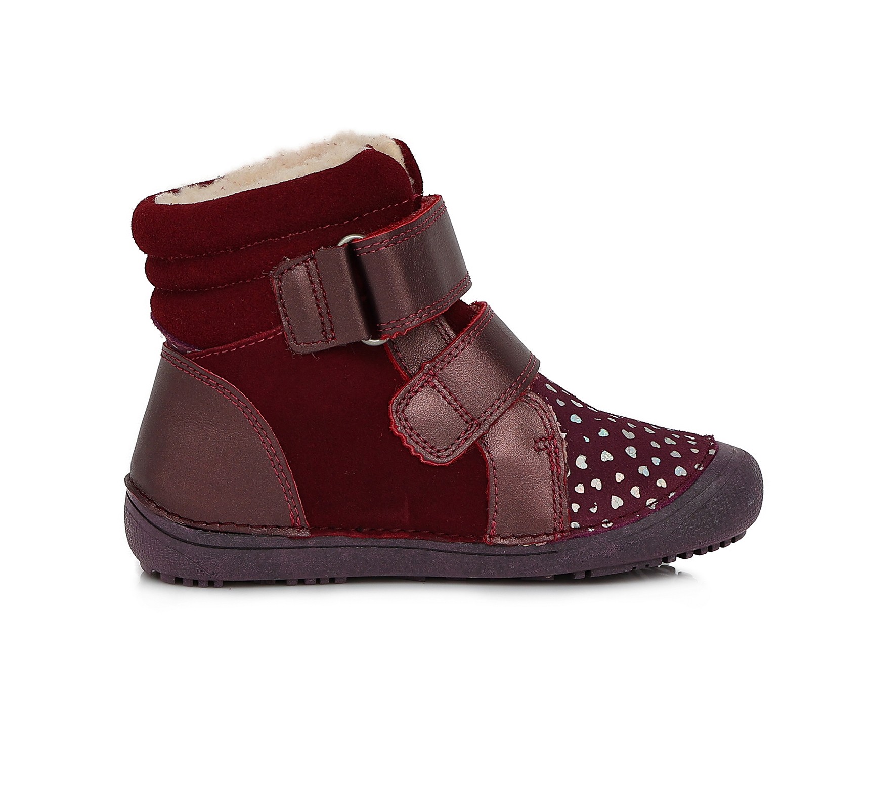 batukai vaikams D.D.Step (Vengrija) Barefoot batai su vilna 25-30 d. W063829M-WOOL