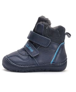 batukai vaikams D.D.Step (Vengrija)  Barefoot batai su vilna 26-31 d. W073-42814AMW