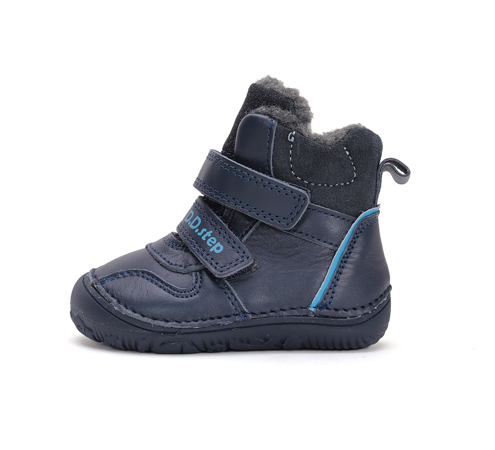 batukai vaikams D.D.Step (Vengrija) Barefoot batai su vilna 26-31 d. W073-42814AMW