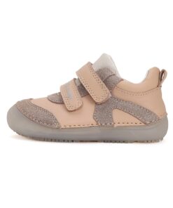 batukai vaikams D.D.Step (Vengrija)  Barefoot kreminiai batai 31-36 d. S063-41948CL