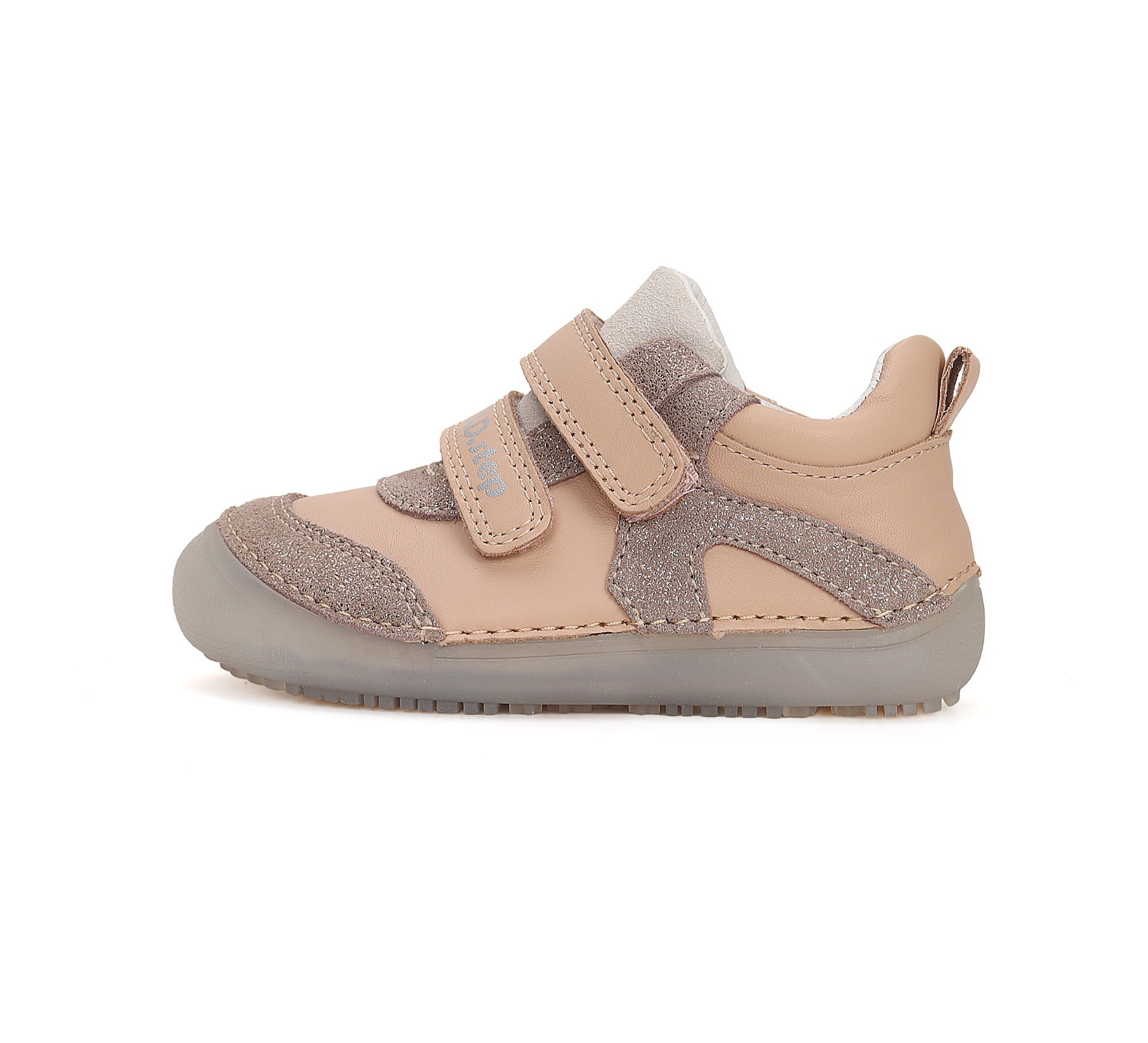 batukai vaikams D.D.Step (Vengrija) Barefoot kreminiai batai 31-36 d. S063-41948CL