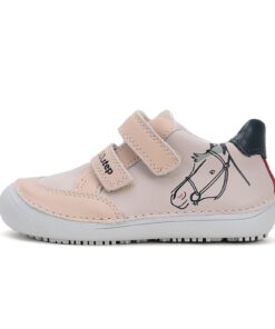 batukai vaikams D.D.Step (Vengrija)  Barefoot kreminiai batai 31-36 d. S063-51264AL
