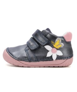 batukai vaikams D.D.Step (Vengrija)  Barefoot mėlyni batai 20-25 d. S070-52656A