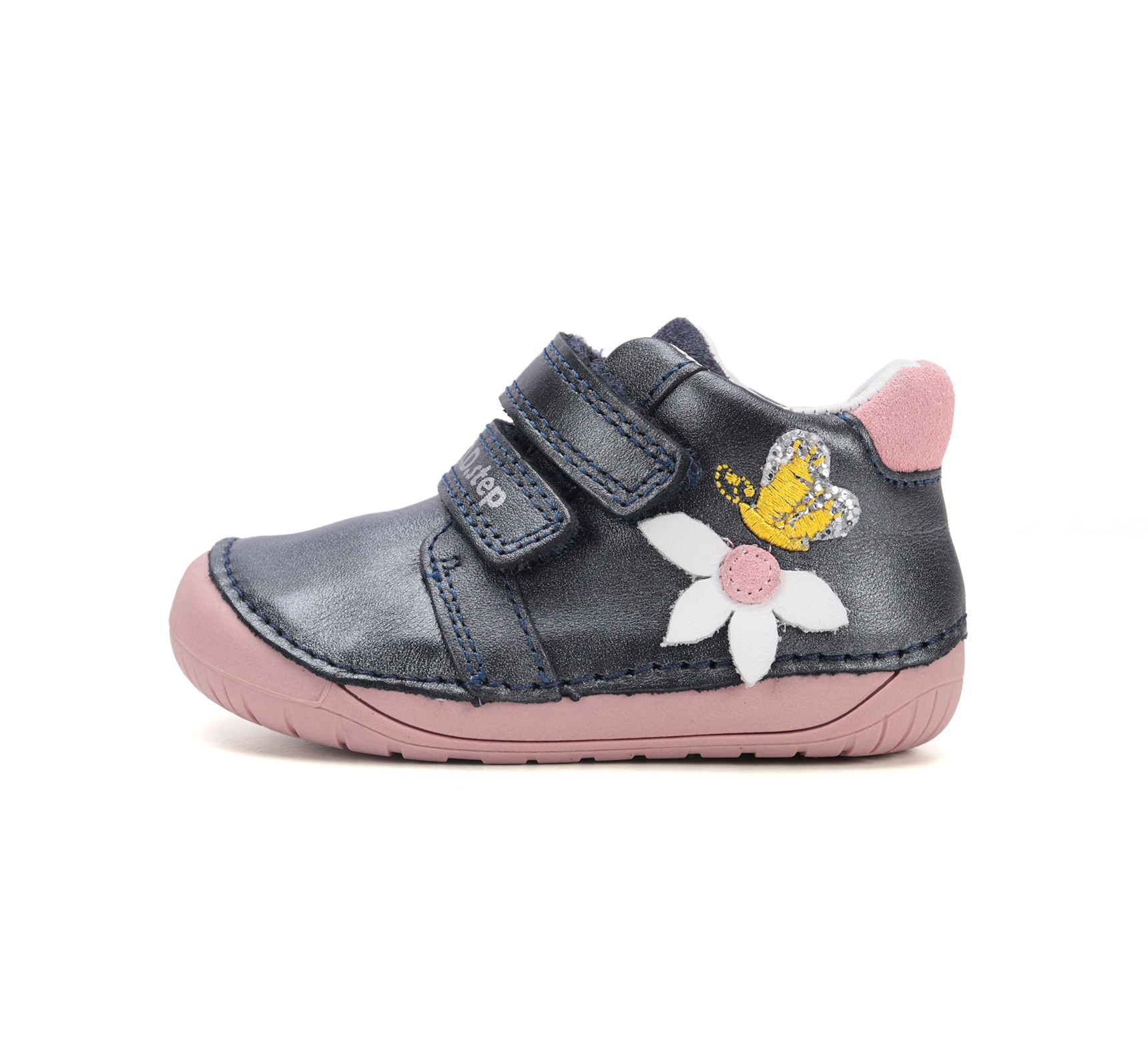 batukai vaikams D.D.Step (Vengrija) Barefoot mėlyni batai 20-25 d. S070-52656A