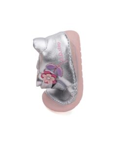 batukai vaikams D.D.Step (Vengrija)  Barefoot sidabriniai batai 20-25 d. S070-51171A