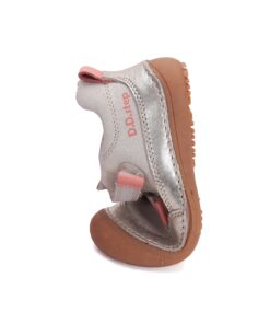 batukai vaikams D.D.Step (Vengrija)  Barefoot sidabriniai batai 31-36 d. S063-51483BL