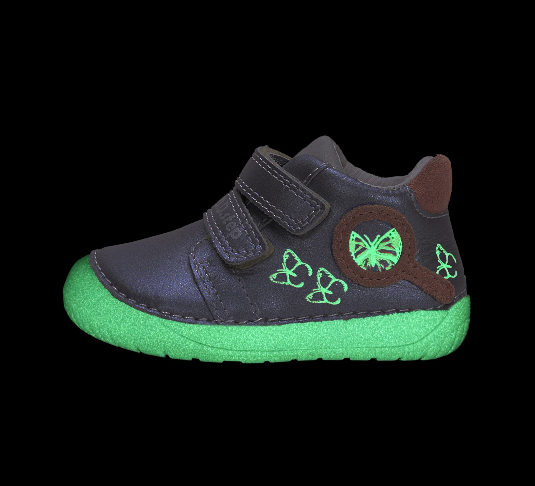 batukai vaikams D.D.Step (Vengrija) Barefoot sidabro spalvos batai 20-25 d. S070-52838