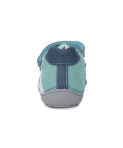 batukai vaikams D.D.Step (Vengrija)  Barefoot šviesiai mėlyni batai 31-36 d. S063-341L