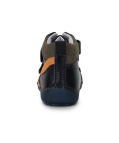 batukai vaikams D.D.Step (Vengrija)  Barefoot tamsiai mėlyni batai 31-36 d. A063-316L