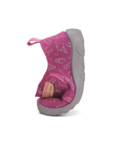 batukai vaikams D.D.Step (Vengrija)  Barefoot veltinio šlepetės 26-31 d. C086-C086-52496M