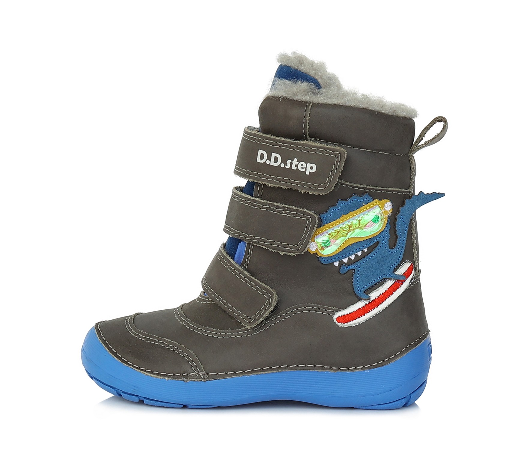 batukai vaikams D.D.Step (Vengrija) Batai su vilna 25-30 d. W023406M