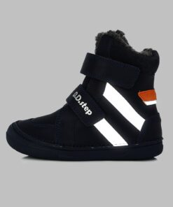 batukai vaikams D.D.Step (Vengrija)  Batai su vilna 26-31 d. W078-382BM-WOOL