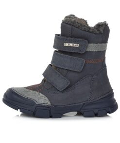 batukai vaikams D.D.Step (Vengrija)  Batai su vilna 31-36 d. W056496BL-WOOL