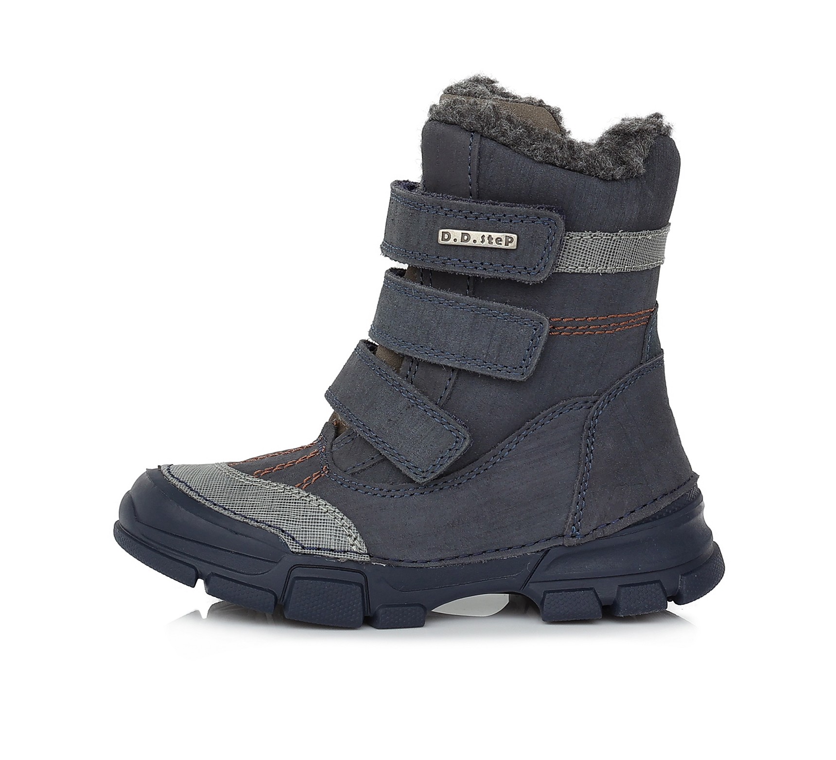 Batai su vilna 31-36 d. W056496BL-WOOL. D.D.Step (Vengrija). Batai vaikams 3 batukai vaikams D.D.Step (Vengrija) Batai su vilna 31-36 d. W056496BL-WOOL