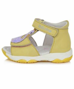 batukai vaikams D.D.Step (Vengrija)  Geltonos basutės 20-25 d. AC64623A