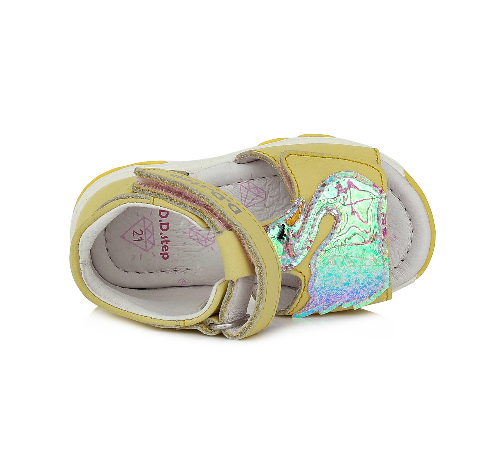 batukai vaikams D.D.Step (Vengrija) Geltonos basutės 20-25 d. AC64623A