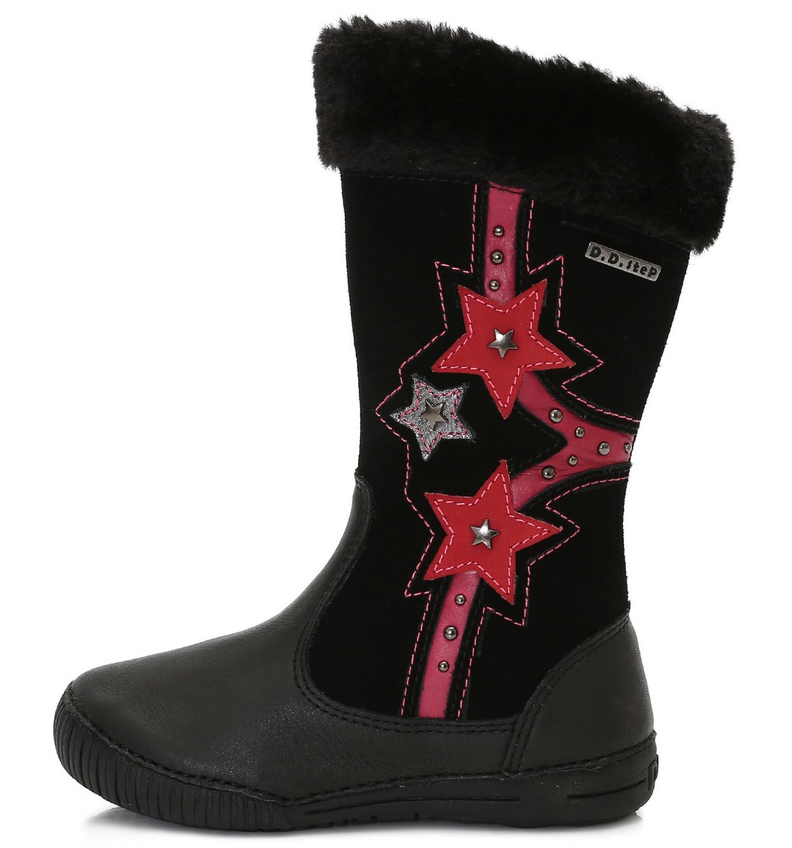 batukai vaikams D.D.Step (Vengrija) Ilgaauliai batai su vilna 25-30 d. W036707BM