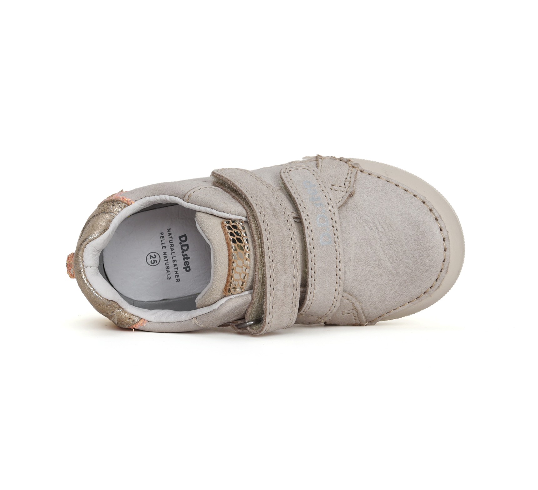 batukai vaikams D.D.Step (Vengrija) Kreminiai batai 31-36 d. S068-41608EL