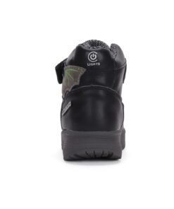 batukai vaikams D.D.Step (Vengrija)  LED juodi vandeniui atsparūs batai 28-33 d. P083-42246AL