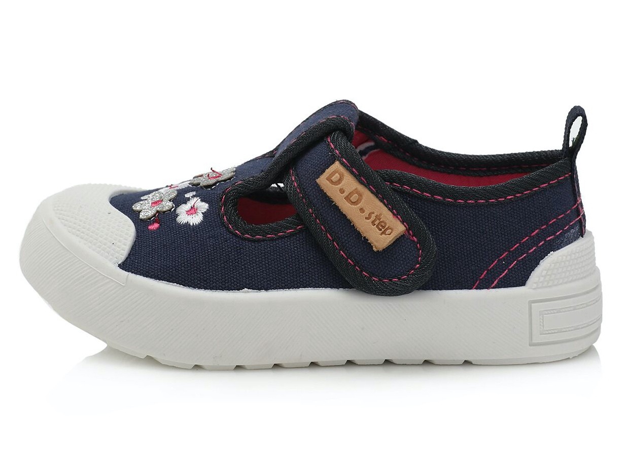 batukai vaikams D.D.Step (Vengrija) Mėlyni canvas batai 20-25 d. CSG137B