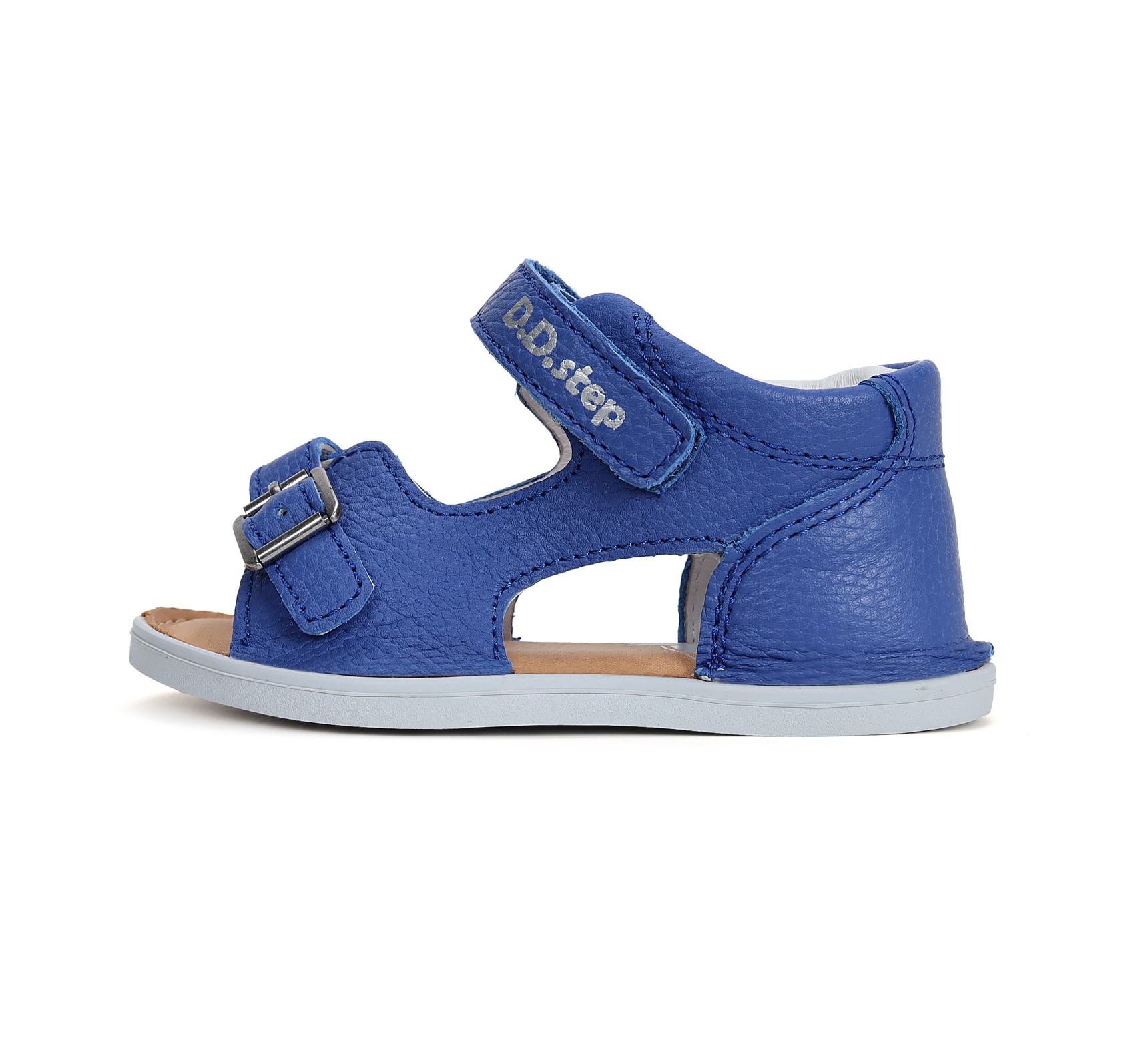 batukai vaikams D.D.Step (Vengrija) Mėlynos barefoot basutės 20-25 d. G076-41333A