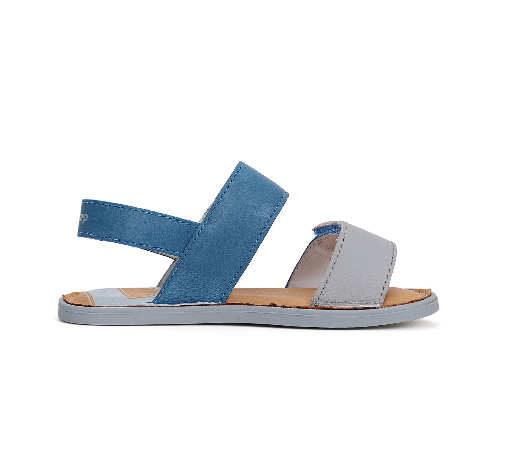 batukai vaikams D.D.Step (Vengrija) Mėlynos barefoot basutės 26-31 d. G076-41539DM