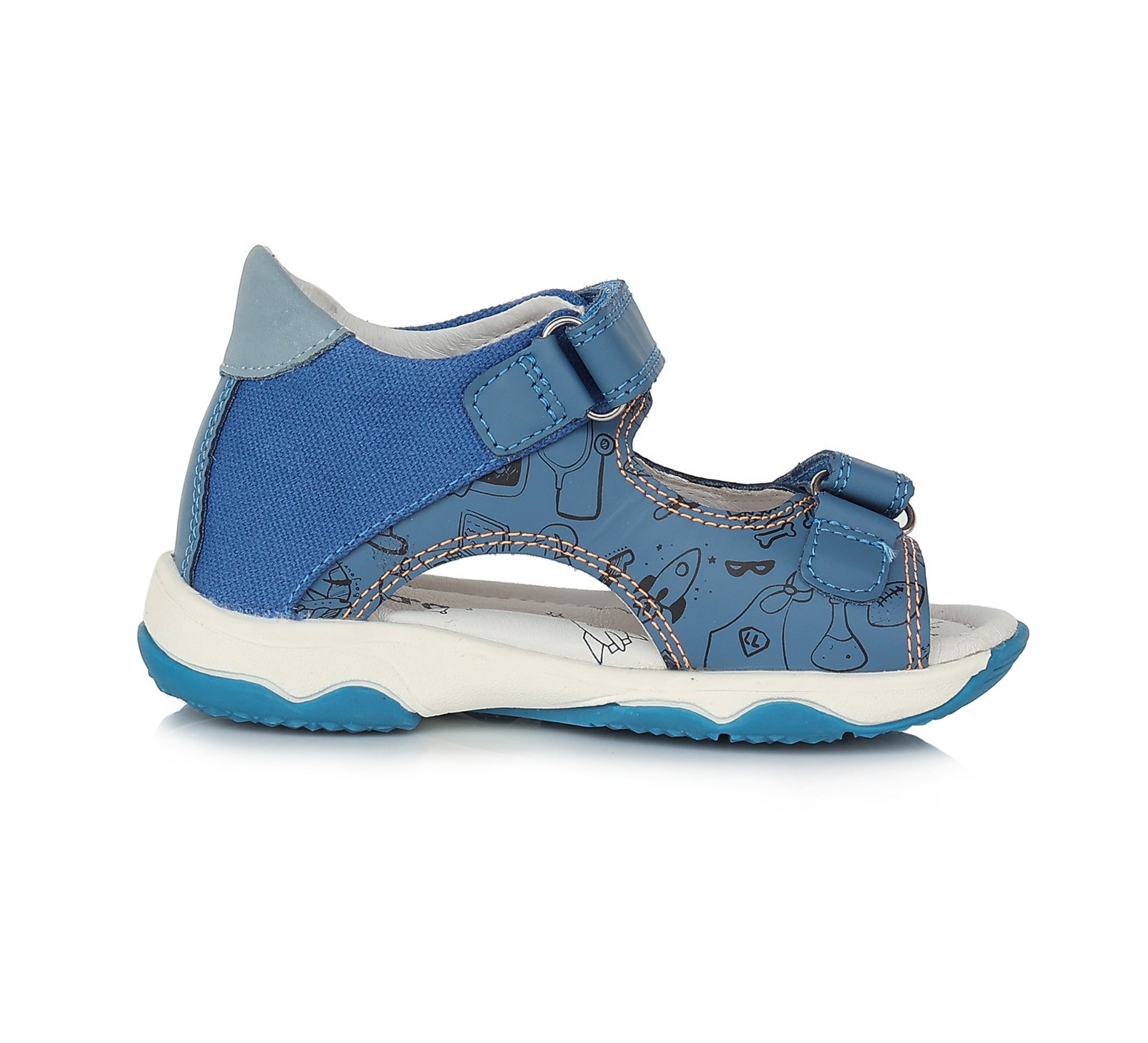 batukai vaikams D.D.Step (Vengrija) Mėlynos basutės 20-25 d. G064-314A