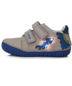 batukai vaikams D.D.Step (Vengrija) Pilki LED batai 25-30 d. S050-41140BM