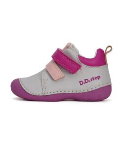 batukai vaikams D.D.Step (Vengrija)  Pilki batai 19-14 d. S015-41509D