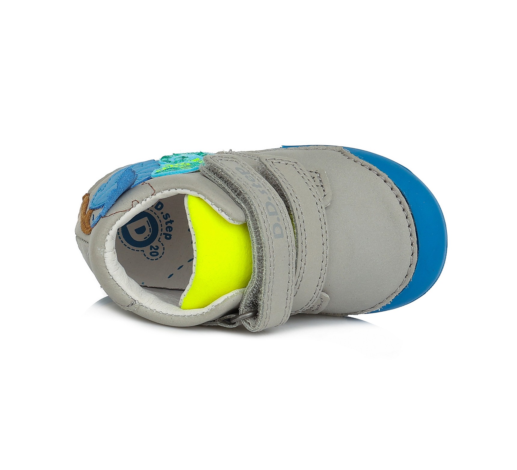 Pilki batai 20-25 d. S066933. D.D.Step (Vengrija). Batai vaikams 6 batukai vaikams D.D.Step (Vengrija) Pilki batai 20-25 d. S066933