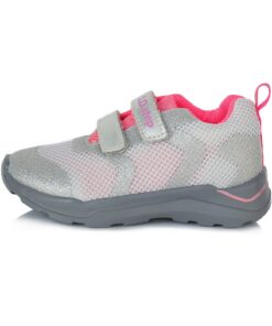 batukai vaikams D.D.Step (Vengrija)  Pilki sportiniai batai 24-29 d. F61512CM