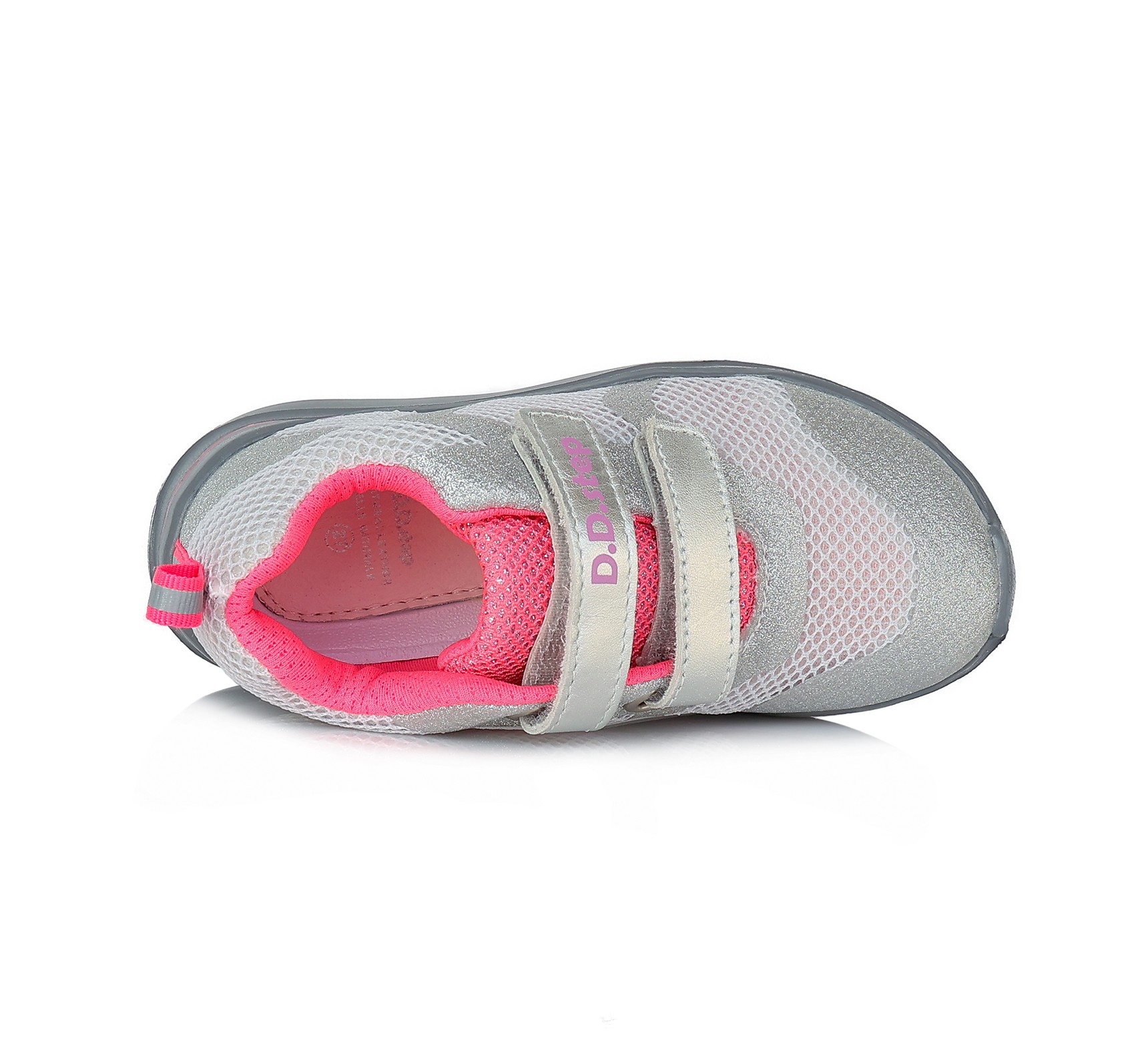 batukai vaikams D.D.Step (Vengrija) Pilki sportiniai batai 24-29 d. F61512CM