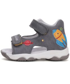 batukai vaikams D.D.Step (Vengrija)  Pilkos LED basutės 20-25 d. G064-51816A