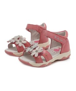 batukai vaikams D.D.Step (Vengrija)  Rožinės LED basutės 20-25 d. AC64435