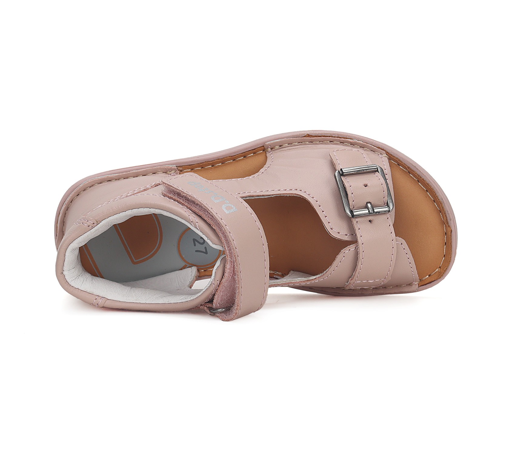 batukai vaikams D.D.Step (Vengrija) Rožinės barefoot basutės 20-25 d. G076-41333B