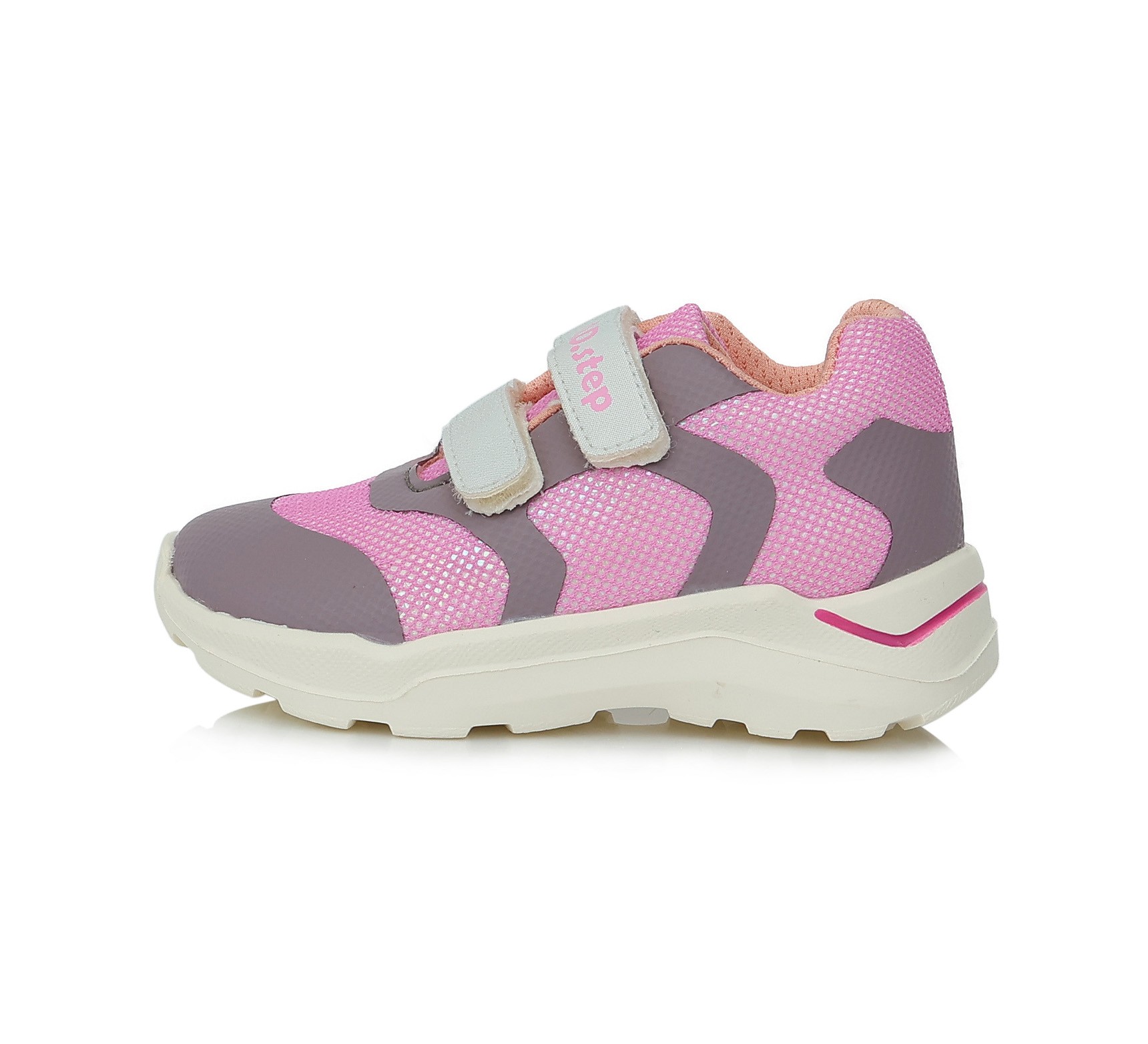 batukai vaikams D.D.Step (Vengrija) Rožiniai sportiniai batai 24-29 d. F061-378BM