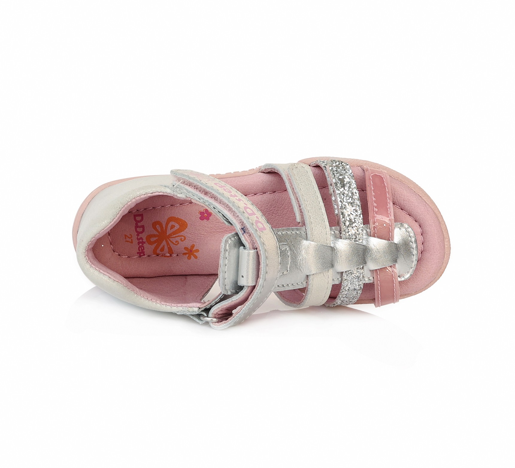 batukai vaikams D.D.Step (Vengrija) Sidabrinės basutės 20-24 d. AC048790B