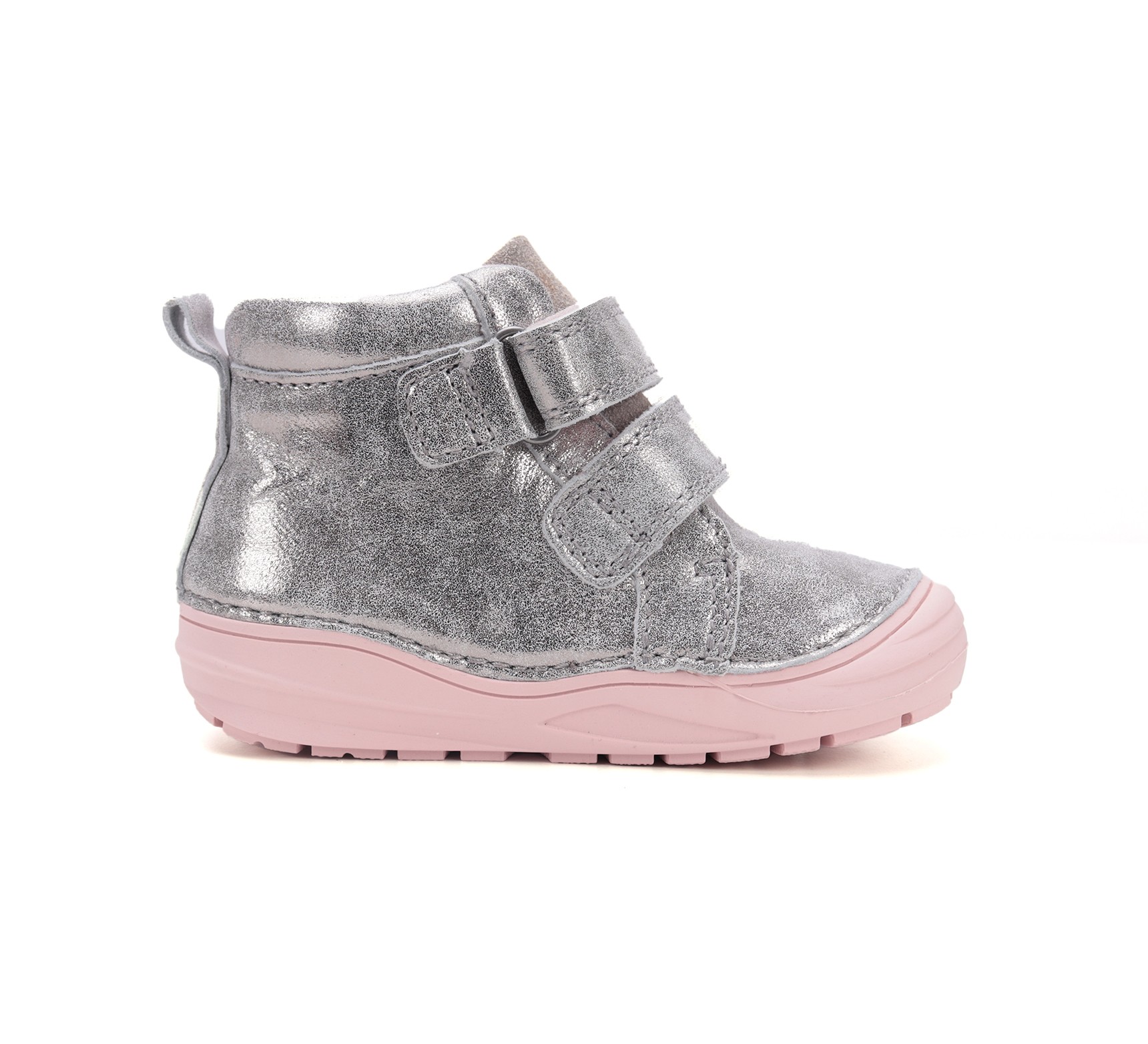 batukai vaikams D.D.Step (Vengrija) Sidabro spalvos batai su plonu pašiltinimu 20-25 d. S071-52810