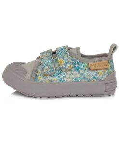 batukai vaikams D.D.Step (Vengrija)  Šviesiai mėlyni canvas batai 26-31 d. CSG-7AM