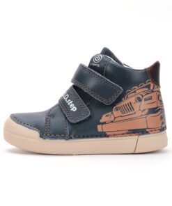 batukai vaikams D.D.Step (Vengrija)  Tamsiai mėlyni LED batai 25-30 d. A068-52151AM