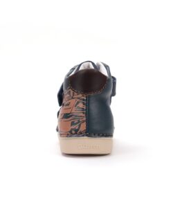 batukai vaikams D.D.Step (Vengrija) Tamsiai mėlyni LED batai 25-30 d. A068-52151AM