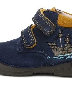 batukai vaikams D.D.Step (Vengrija)  Tamsiai mėlyni batai 19-24 d. 038251AU